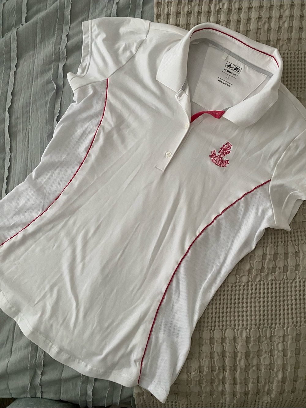 Adidas Old Course St. Andrew’s Golf Polo - Athletic Women's Polo 14